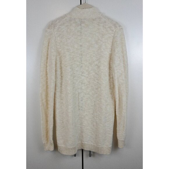 J. Crew Factory Open Cardigan Sweater in Cream - Picture 8 of 8